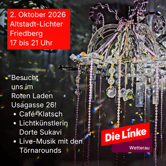 Altstadt-Lichter im Roten Laden