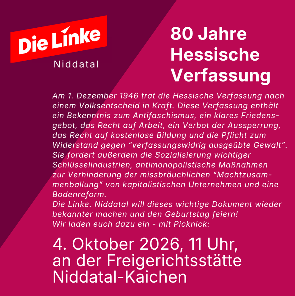 80 Jahre Hessische Verfassung 1 Verfassung